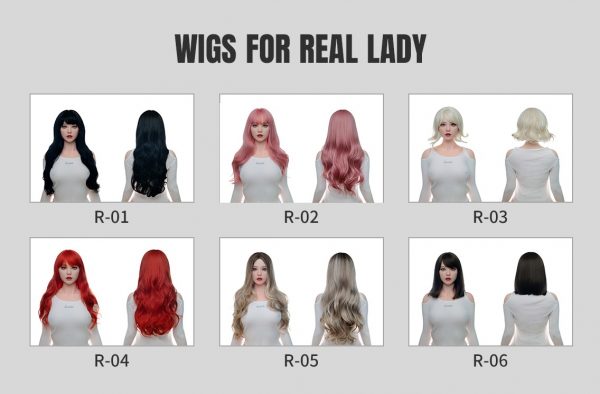 Augen und Perückenwahl