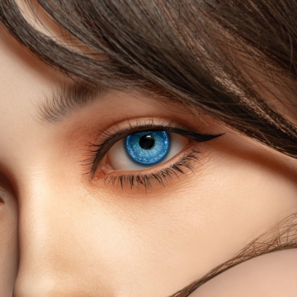 Augen und Perückenwahl